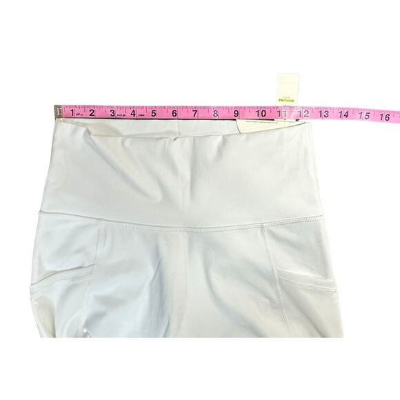 Offline by Aerie Goals 7/8 High-Rise Leggings – White 🤍 NWT Size Large - Picture 9 of 10